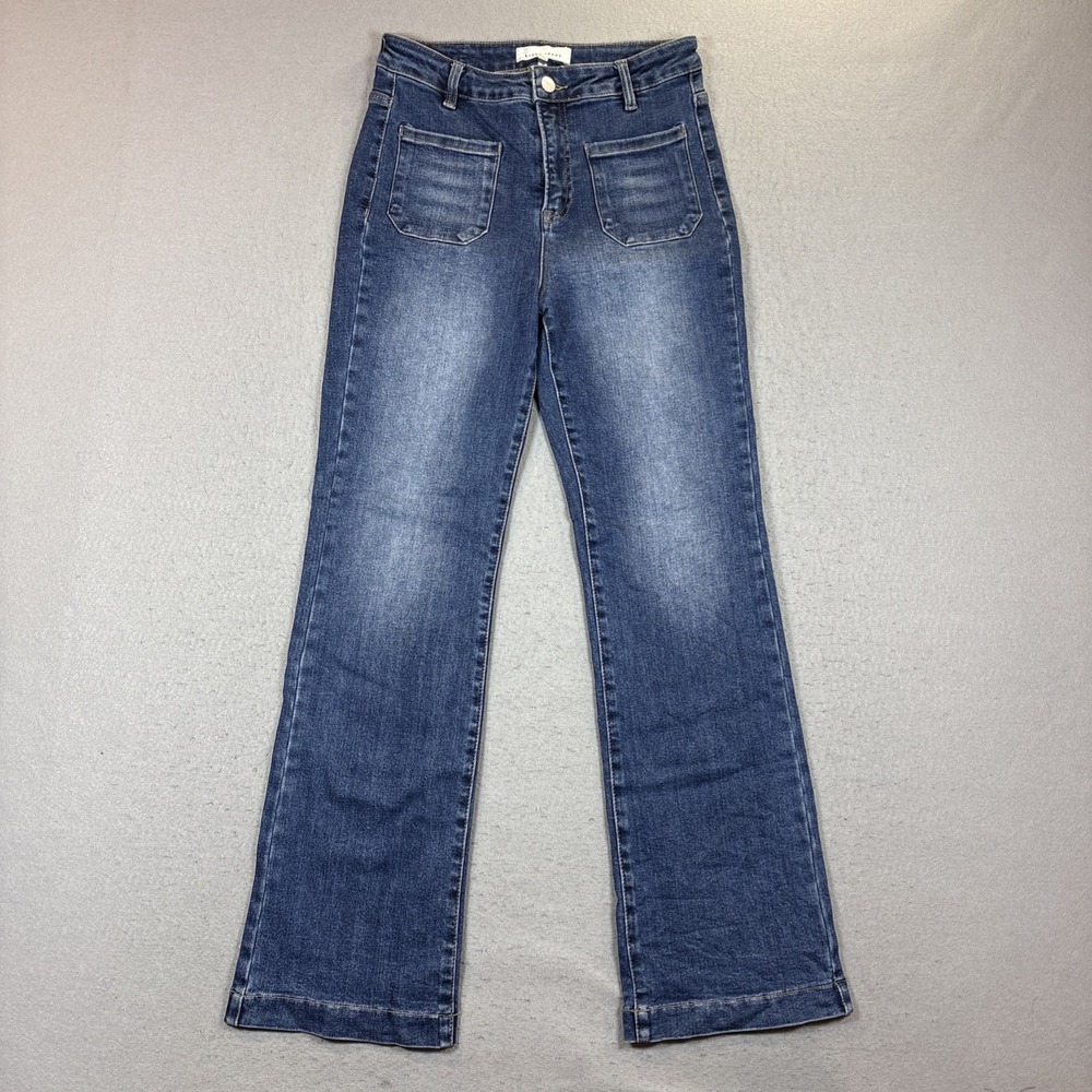 Risen Women's Jeans Size 9/29 Stretch Boot Cut Retro Boho 70s Great Shape